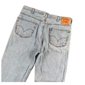 Levi's 550 Relaxed Fit Light Wash Jeans Men's 38x33 Y2K Baggy Denim